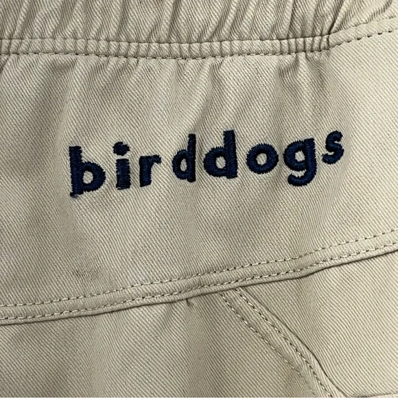 Birddog M Mens Khaki Short With Liner tan 0163 zipper pockets casual athletic - Picture 7 of 10